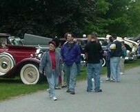 More classic cars at the show.